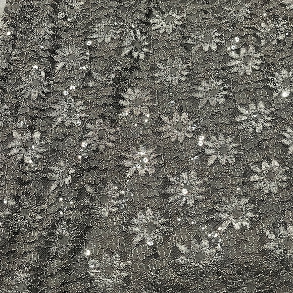 Short Blue Lace Dress with Jacket - Picture 3 of 5